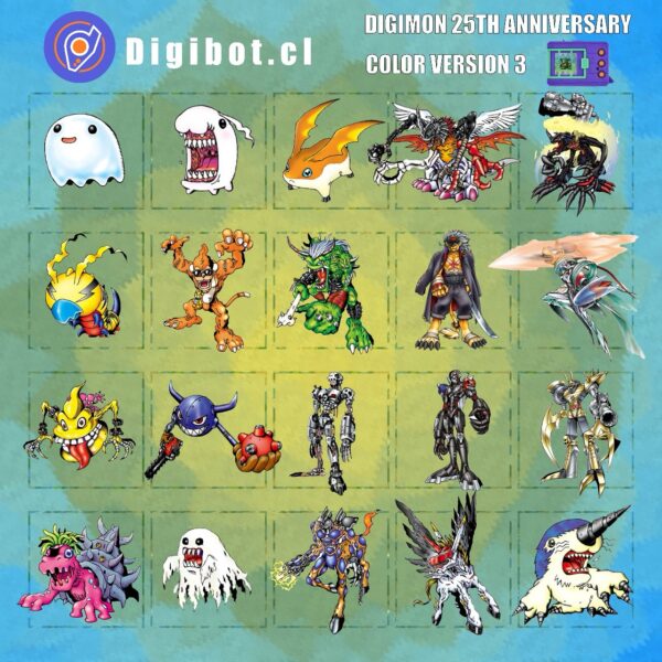 Vpet Digimon 25th aniversario Color - Imagen 3