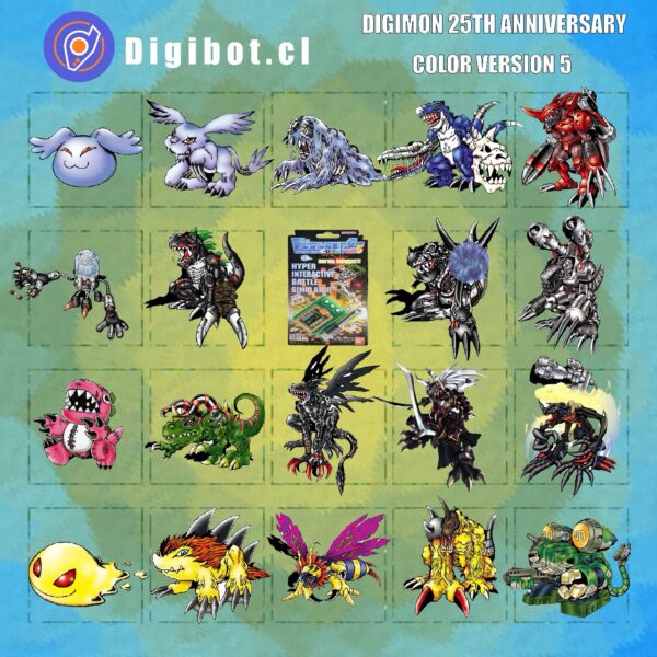 Vpet Digimon 25th aniversario Color - Imagen 5