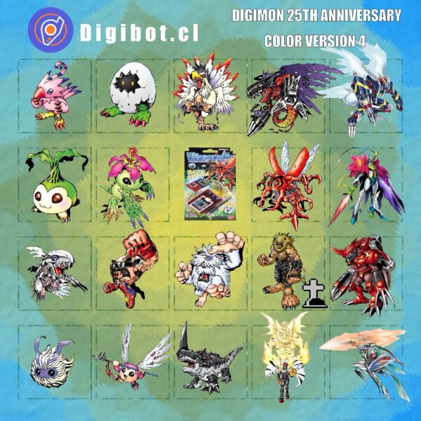 Vpet Digimon 25th aniversario Color - Imagen 4
