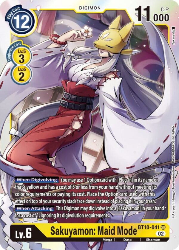 BT10-041 Sakuyamon: Maid Mode