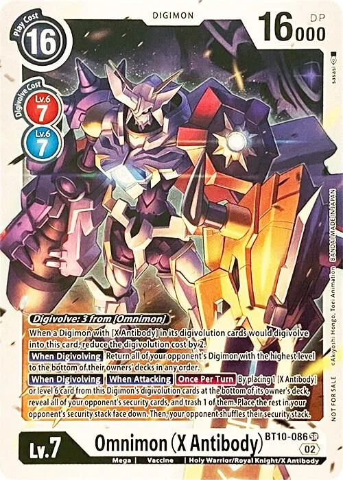 BT10-086 Omnimon (X Antibody)