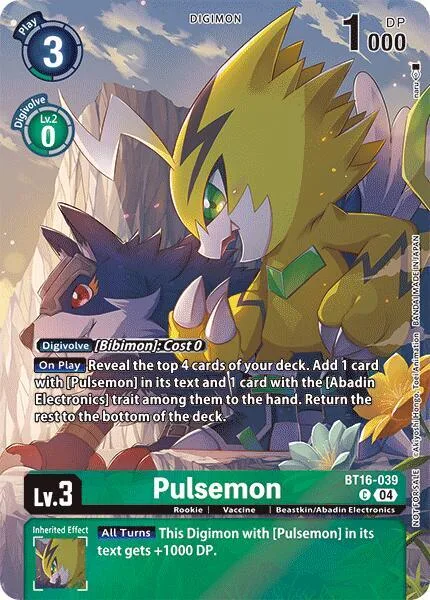 BT16-039 Pulsemon