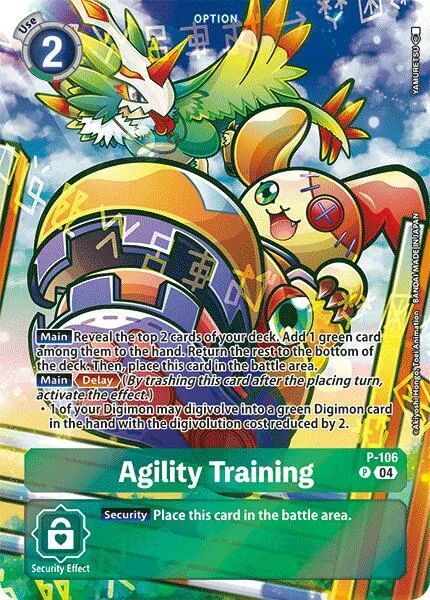 P-106 Agility Training (Starter Deck 19 Exclusive)