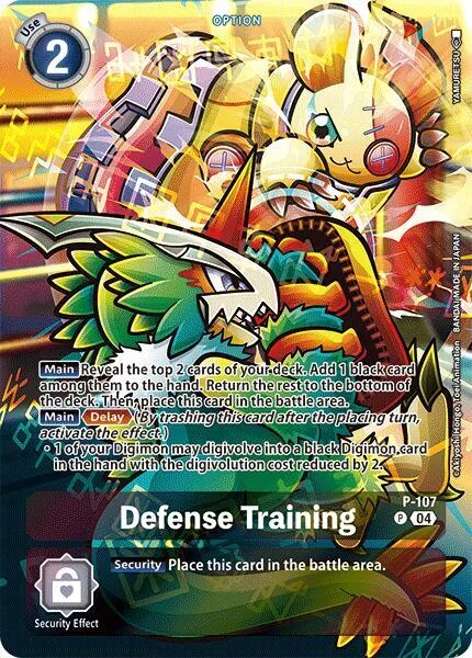 P-107 Defense Training (Starter Deck 19 Exclusive)