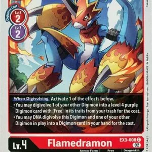 EX3-008 Flamedramon