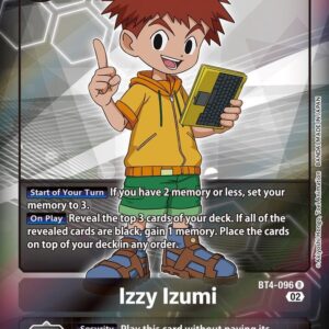 BT4-096 Izzy Izumi (Alternate Art)