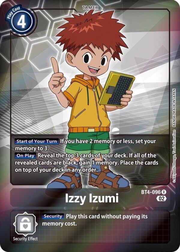 BT4-096 Izzy Izumi (Alternate Art)