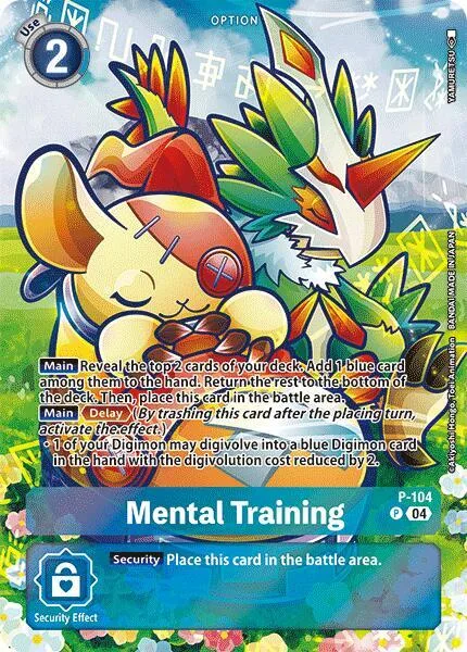 P-104 Mental Training (Starter Deck 18 Exclusive)