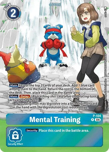 P-104 Mental Training (Starter Deck 19 Exclusive)