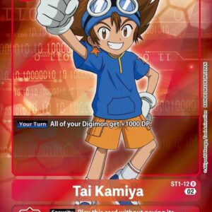 ST1-12 Tai Kamiya (Alternate Art)