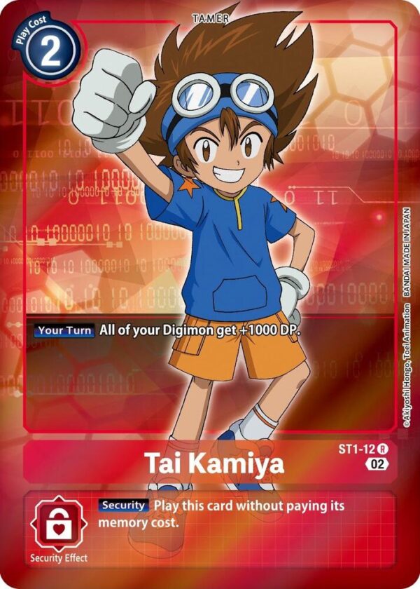 ST1-12 Tai Kamiya (Alternate Art)